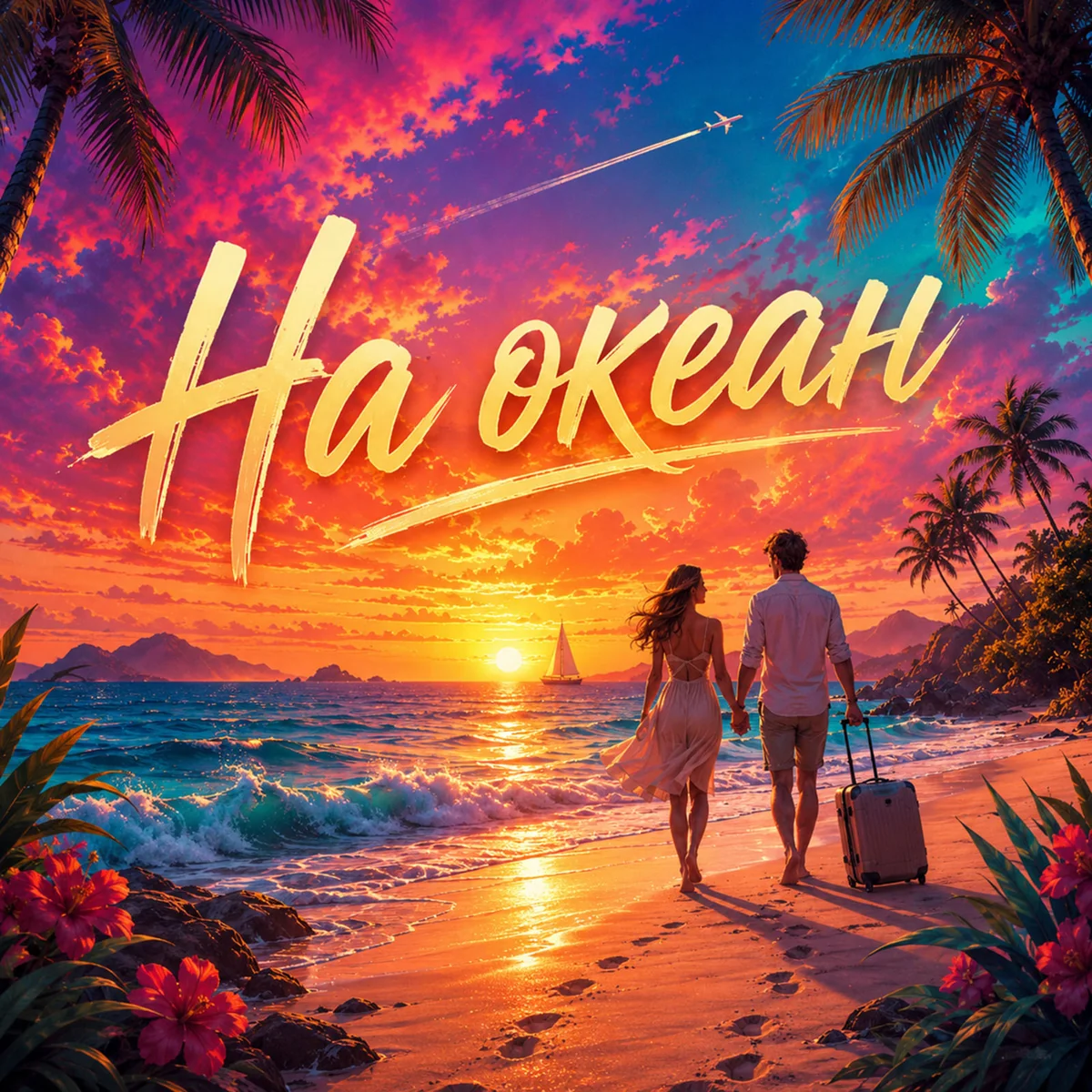 Обложка песни «На океан» группы Deniz & Natyamba